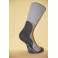 Ponožky Sport Extrem Coolmax – kombinace světle šedé s tmavě šedou patou a špičkou
