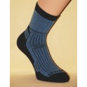 Ponožky Extrem Sport Winter – kombinace modré s černou spodní částí