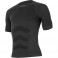 Bezešvé funkční triko s krátkým rukávem Lasting - Abel, černé