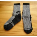 Ponožky Extrem Sport Winter – kombinace světle šedé s tmavou spodní částí